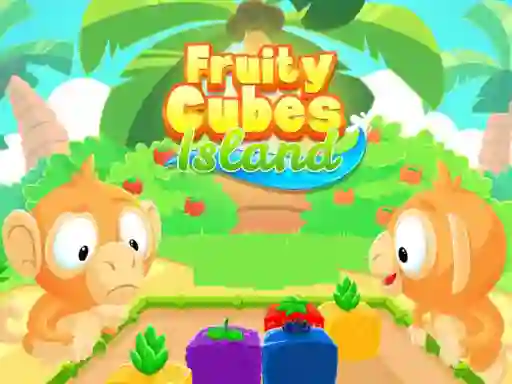 Leikur Fruity Cubes Island á netinu