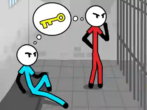 Leikur Crazy Stickman Escape á netinu