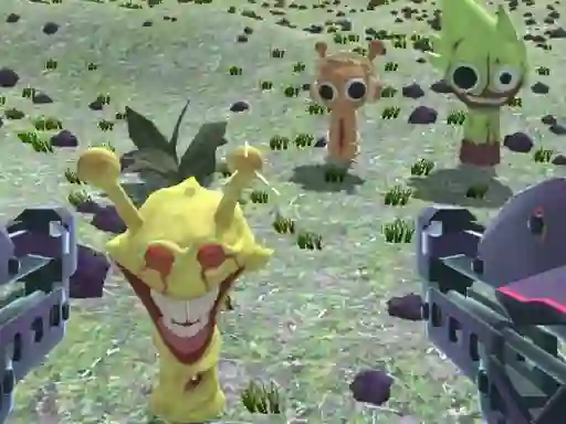 Leikur Sprunki Island Survival Shooting á netinu