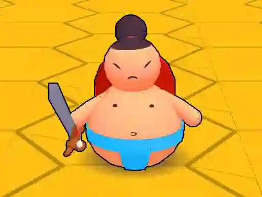 Leikur Sumo Battle! á netinu
