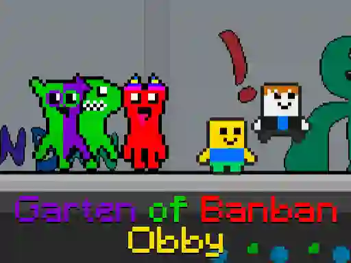 Leikur Garten of Banban Obby á netinu