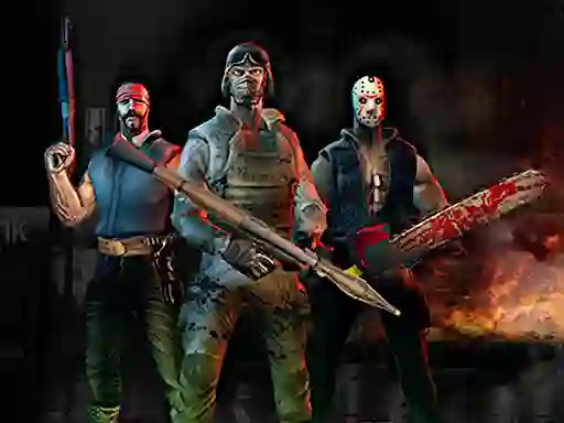 Leikur Zombie Royale Defense á netinu