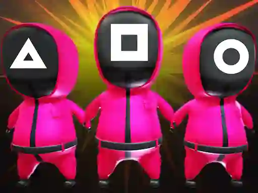Leikur Squid Game Bomb Bridge á netinu