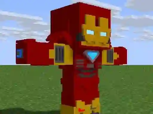 Leikur Spot The Differences: Block Craft á netinu