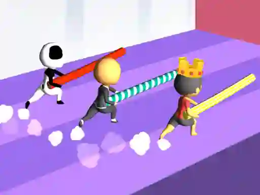 Leikur Pole Vault Jump Stick Race á netinu