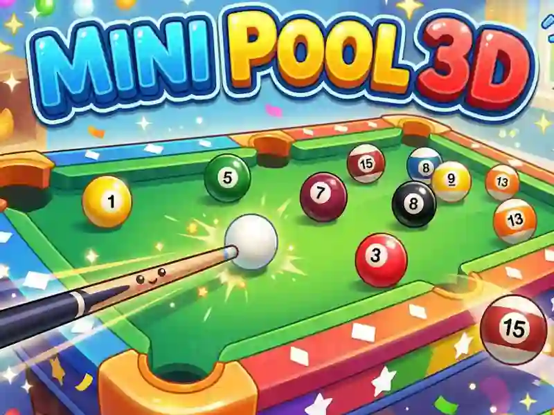 Leikur Mini Pool 3D á netinu