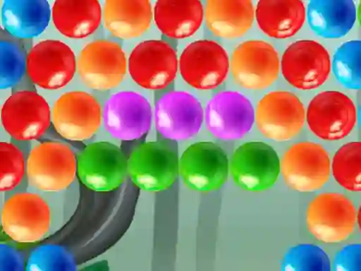 Leikur Bubble Shooter Marbles á netinu