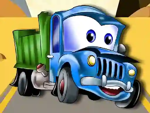 Leikur Kids Truck Puzzle á netinu