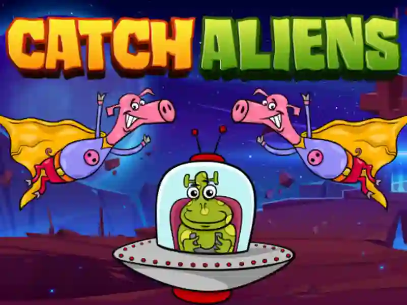 Leikur Catch Aliens á netinu