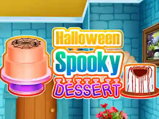 Leikur Halloween Spooky Dessert á netinu
