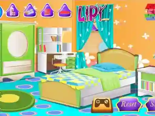 Leikur Kids Bedroom Decoration á netinu