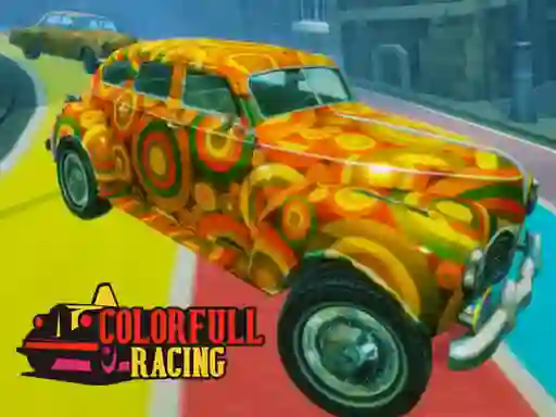 Leikur Colorful Racing á netinu