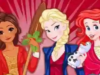 Leikur Princess Secret Santa á netinu