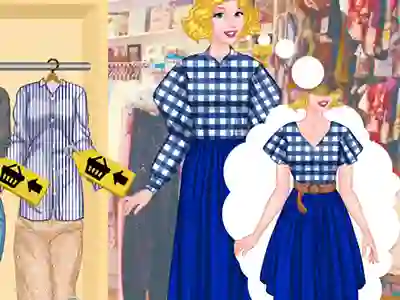 Leikur Princesses Thrift Shop Challenge á netinu