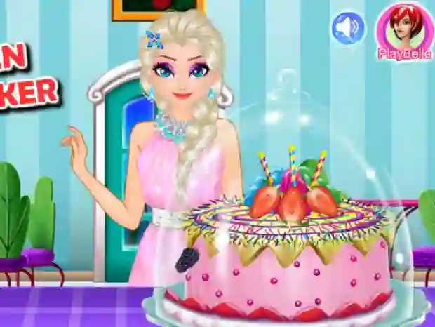Leikur Ice queen royal baker á netinu