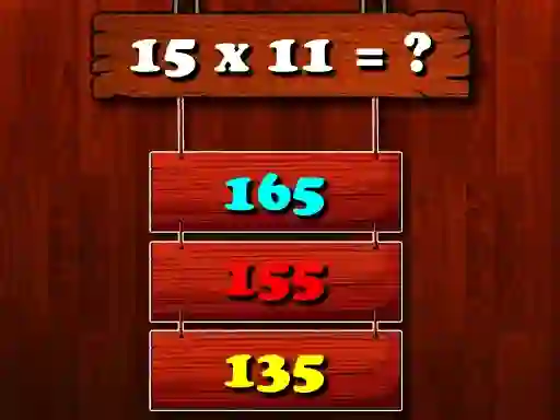 Leikur Multiplication Math Challenge á netinu