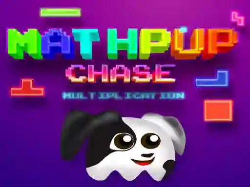 Leikur Mathpup Chase Multiplication á netinu