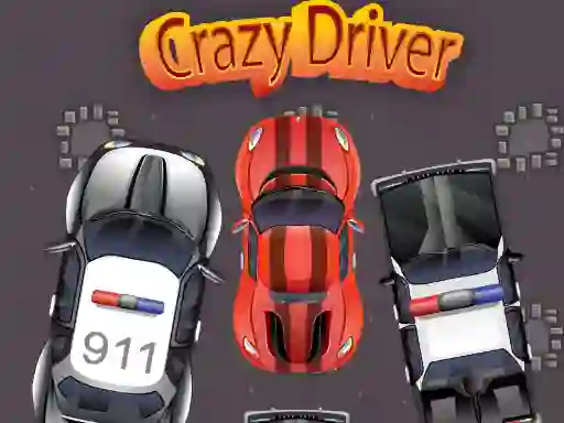 Leikur Crazy Driver Police Chase á netinu