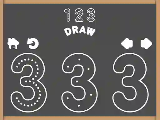 Leikur 123 Draw á netinu
