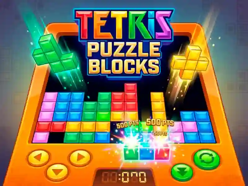 Leikur Tetris Puzzle Blocks á netinu