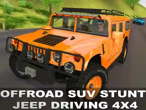 Leikur Offroad Suv Stunt Jeep Driving 4x4 á netinu