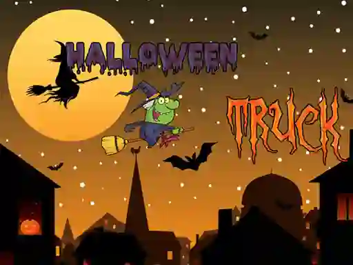 Leikur Halloween Truck á netinu