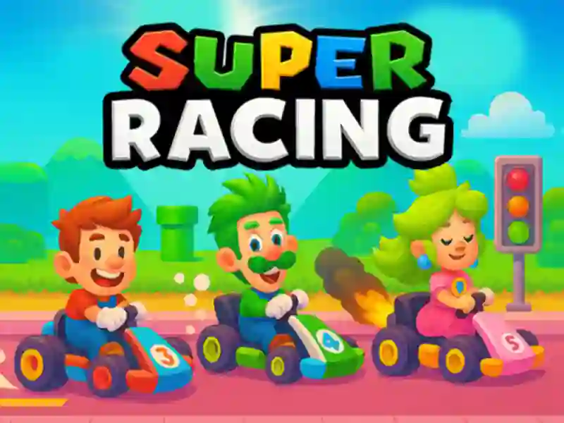 Leikur Super Racing á netinu