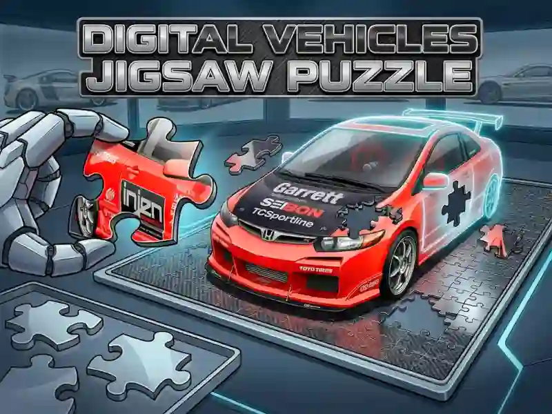 Leikur Digital Vehicles Jigsaw Puzzle á netinu