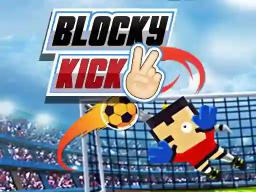 Leikur Blocky Kick 2 á netinu