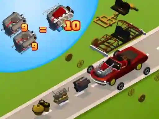 Leikur Idle Drive: Merge, Upgrade, Drive á netinu