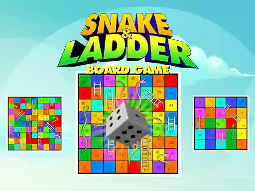 Leikur Snake and Ladder Board Game á netinu