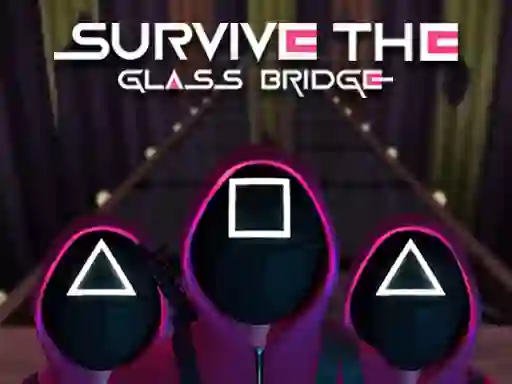 Leikur Survive The Glass Bridge á netinu