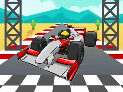 Leikur Formula Jigsaw á netinu