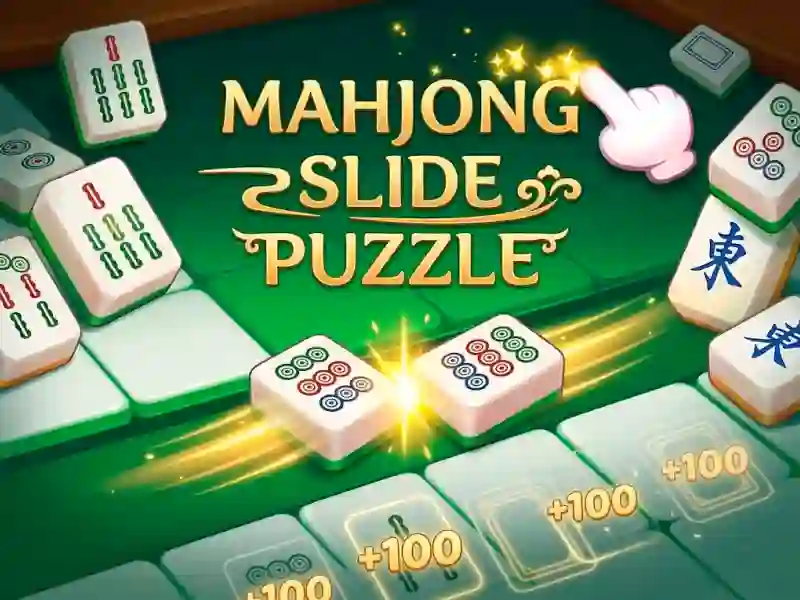 Leikur Mahjong Slide Puzzle á netinu