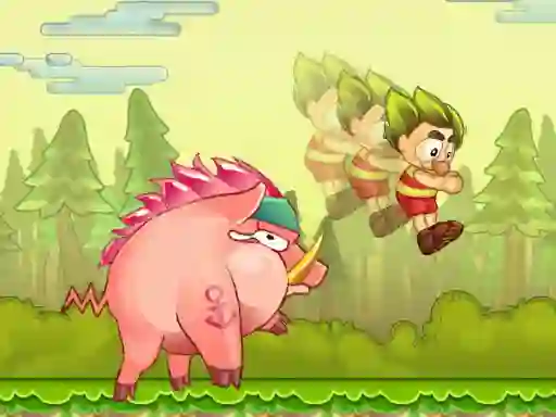 Leikur Super Jungle run Adventure? á netinu