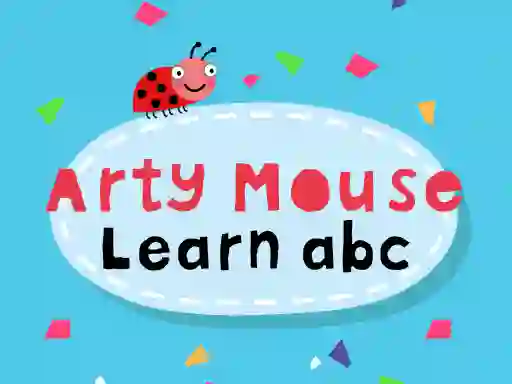 Leikur Arty Mouse Learn Abc á netinu