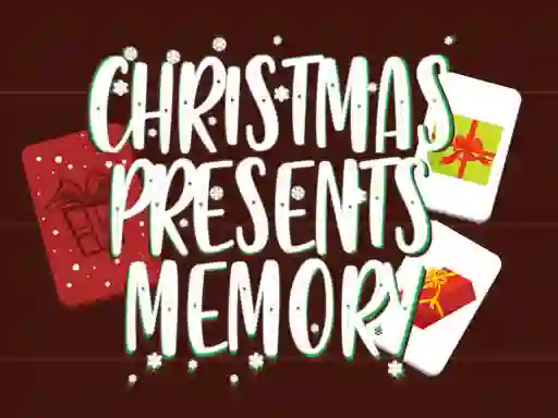 Leikur Christmas Presents Memory á netinu