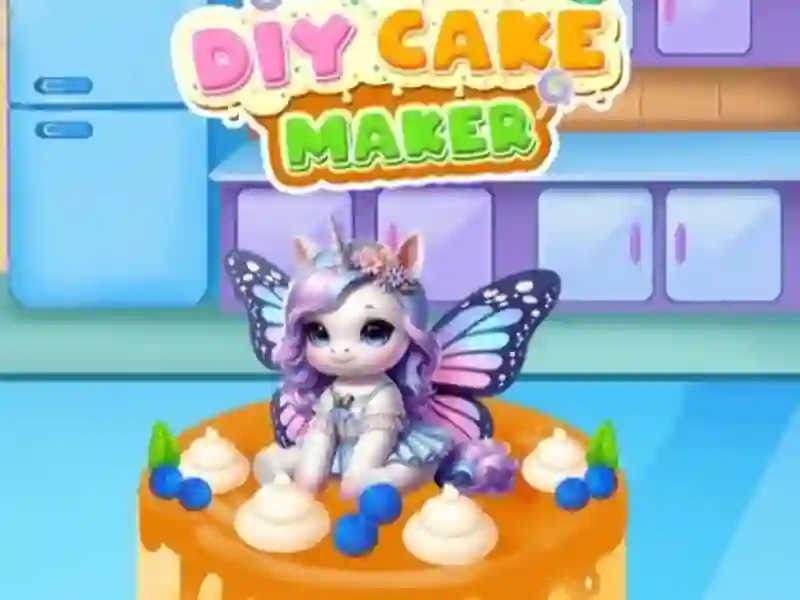 Leikur Diy Cake Maker á netinu