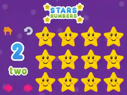 Leikur Stars Numbers á netinu