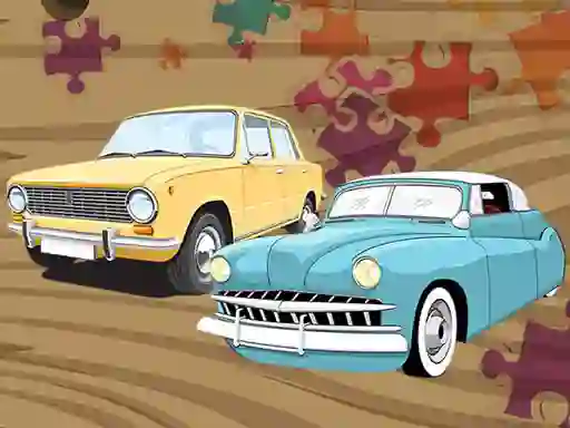 Leikur Old Timer Car Jigsaw á netinu