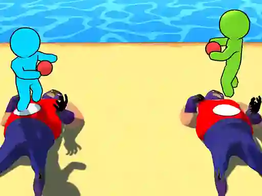 Leikur Dodge Ball Jump á netinu