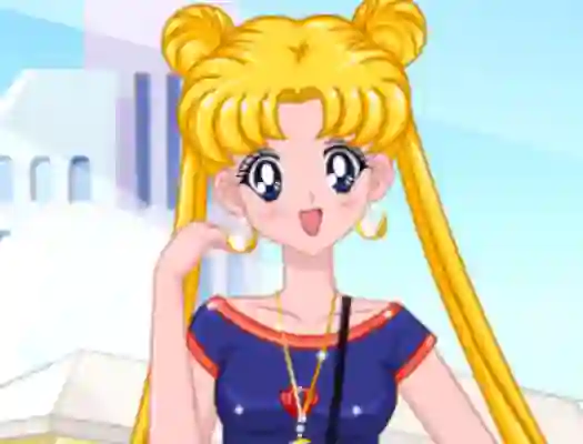 Leikur Sailor Scout`s Summer Style á netinu