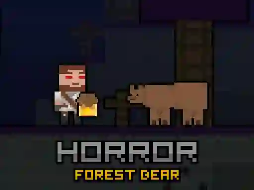 Leikur Horror Forest Bear á netinu