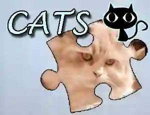 Leikur Jigsaw Puzzle: Cats á netinu