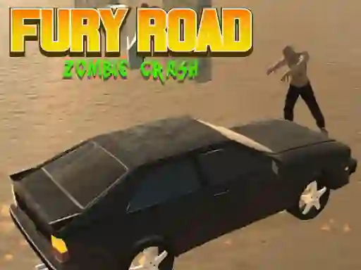 Leikur Fury Road Zombie Crash á netinu