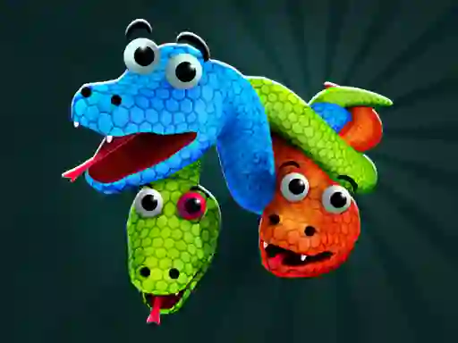 Leikur Tangled Snakes á netinu
