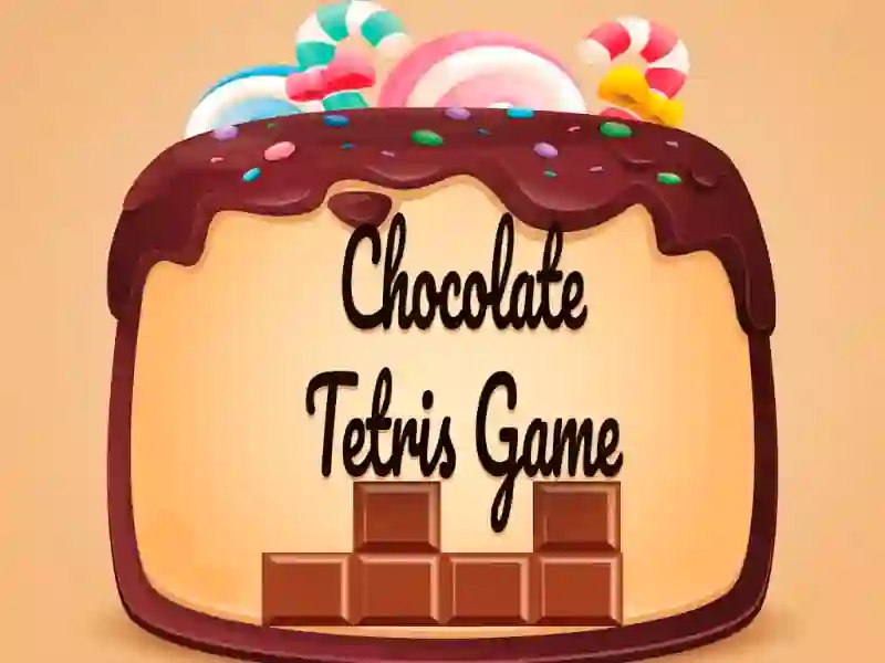 Leikur Chocolate Tetris Game á netinu
