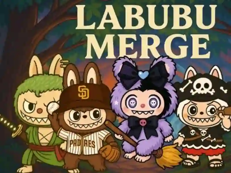 Leikur Labubu Merge á netinu