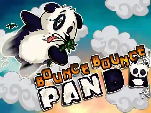 Leikur Bounce bounce Panda á netinu