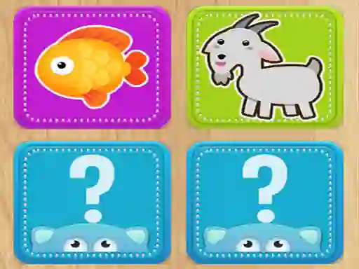 Leikur Find Animals Pair á netinu